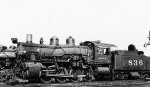 ATSF 0-8-0 #836 - Atchison, Topeka & Santa Fe